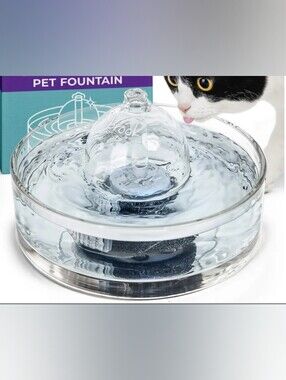 Brook All Glass Pet Fountain